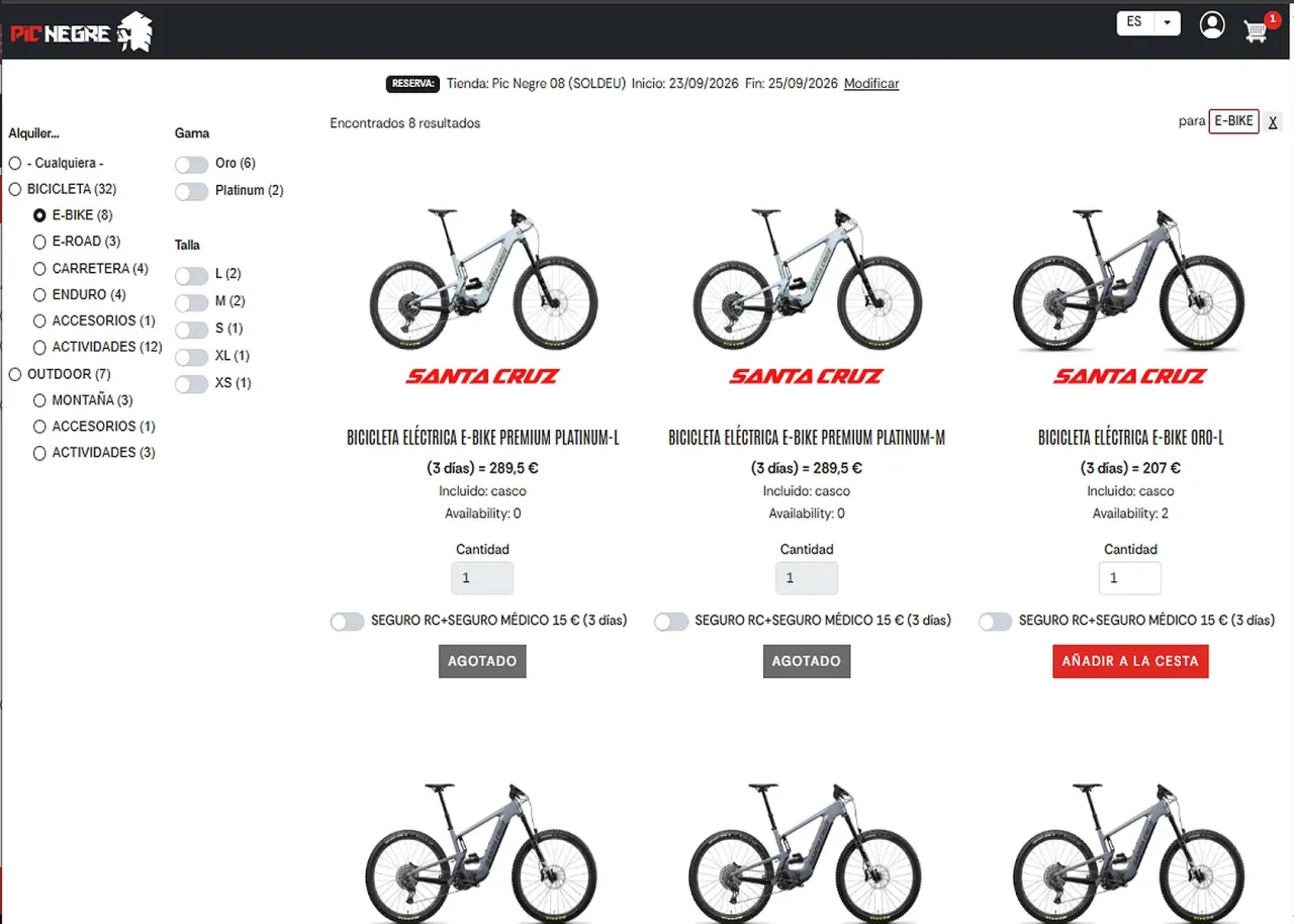 PicNegre e-commerce